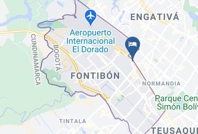 Bogota - City Express Plus Bogota Aeropuerto Maps