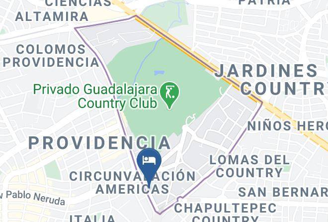 Guadalajara - City Express Plus Guadalajara Providencia Maps