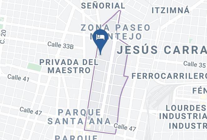 Merida - City Express Plus Merida Maps