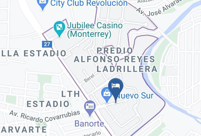 Monterrey - City Express Plus Monterrey Nuevo Sur Maps