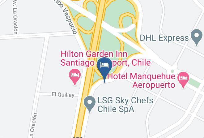 City Express Santiago Aeropuerto Chile Map