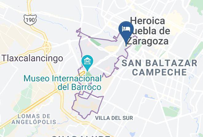 Puebla La Noria - City Express Junior Puebla Angelopolis Maps