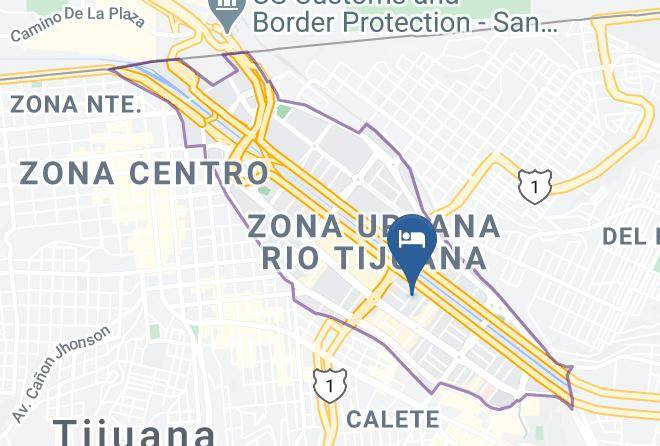 Tijuana - City Express Tijuana Rio Maps