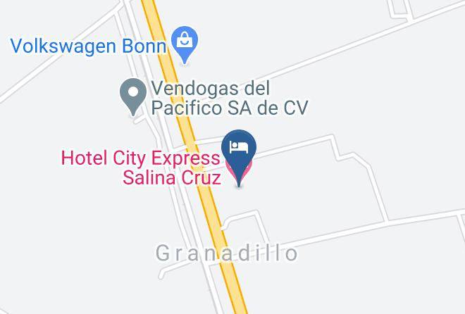 Salina Cruz - Hotel City Express Salina Cruz Maps