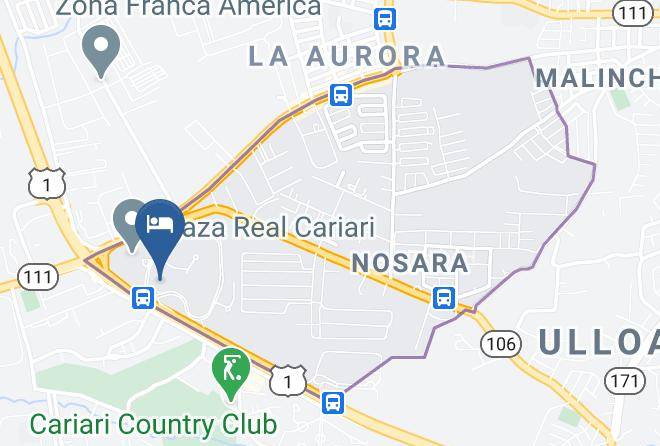 Ulloa - City Express San Jose Costa Rica Maps