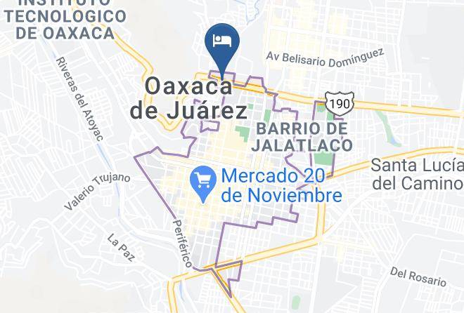 Oaxaca De Juarez - City Express Oaxaca Maps