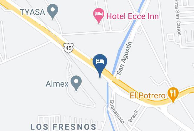 Silao De La Victoria - City Express Silao Aeropuerto Maps
