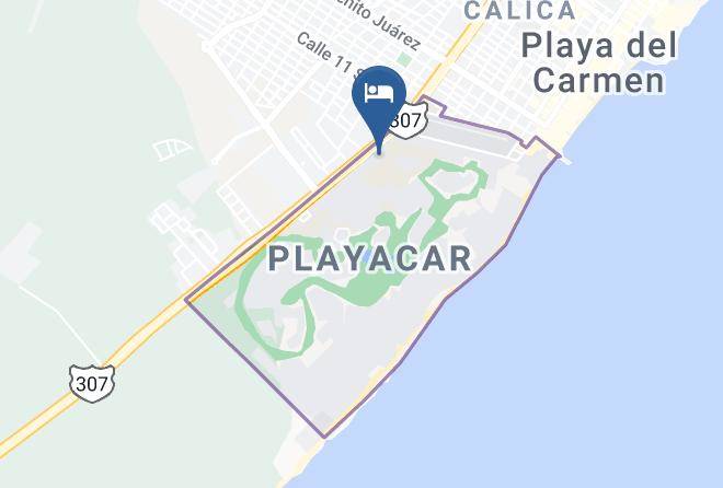 Solidaridad - City Express Playa Del Carmen Maps