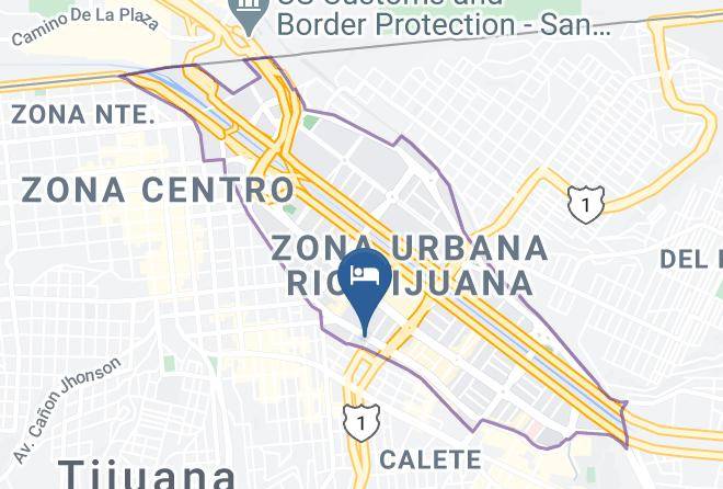 Tijuana - City Express Suites Tijuana Rio Maps
