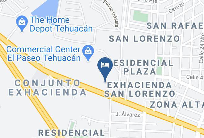 Tehuacan - City Express Tehuacan Maps