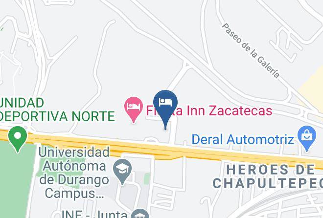 Zacatecas Zacatlan - City Express By Marriott Zacatecas Maps