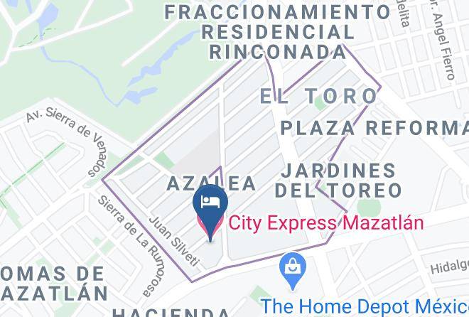 Mazatlan - City Express Mazatlan Maps