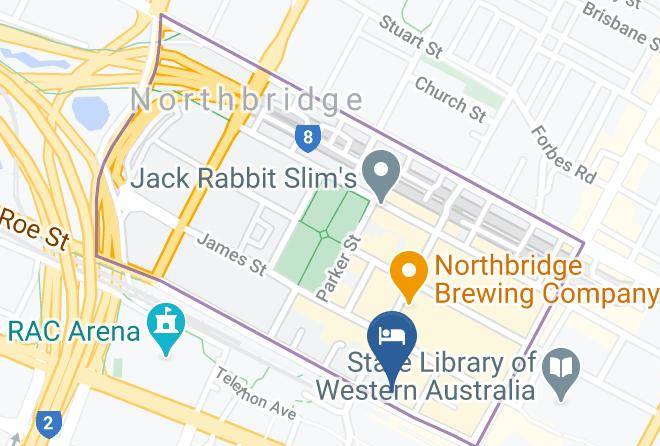 Perth - City Garden Chinese Restaurant Maps