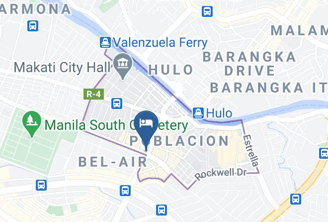 City Garden Grand Hotel Makati Metro Manila Map