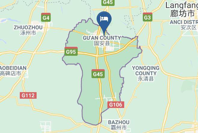 Langfang - City Garden Hotel Maps