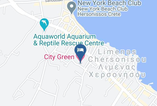 Iraklion - City Green Hotel Maps
