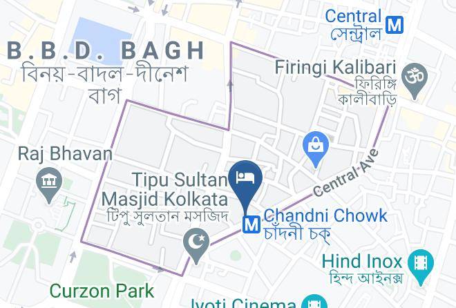 Kolkata - City Heart Hotel Maps