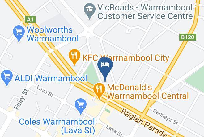 Warrnambool - City Heart Motel Maps