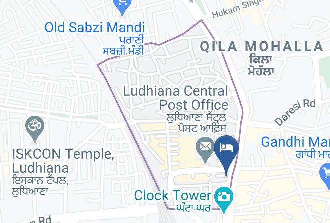 City Heart Sarovar Portico Ludhiana Map