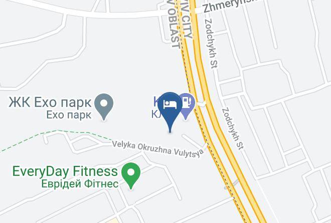 Kiev Sviatoshyn Raion - City Holiday Resort & Spa Maps