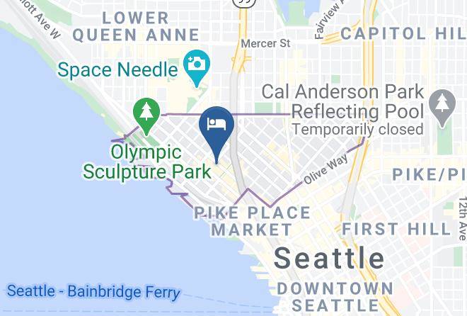 King - City Hostel Seattle Maps