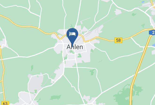 Warendorf - City Hotel Ahlen Garni 3 Sterne Superior Maps