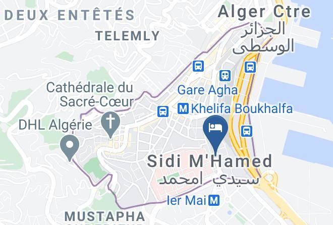 Algiers - City Hotel Alger Maps