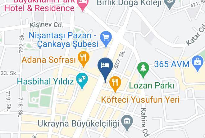 Cankaya - City Hotel Maps
