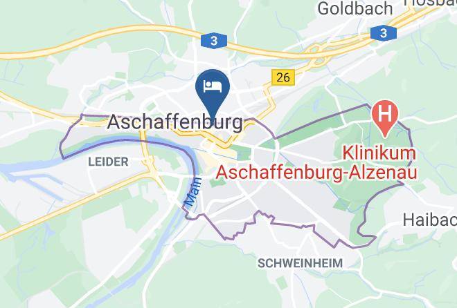 Aschaffenburg - City Hotel Aschaffenburg Maps