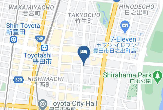 Toyota City - City Hotel Aunties Maps
