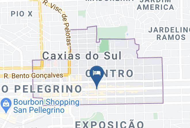 Caxias Do Sul - City Hotel Caxias Maps