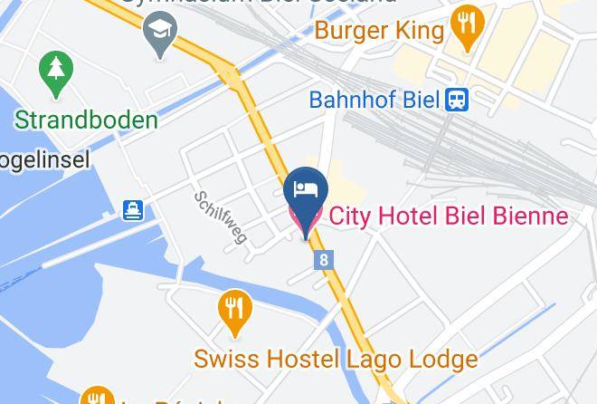 Biel - City Hotel Biel Bienne Maps
