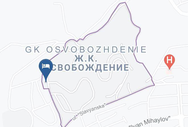 Blagoevgrad Zhk Osvobozhdenie - City Hotel Maps