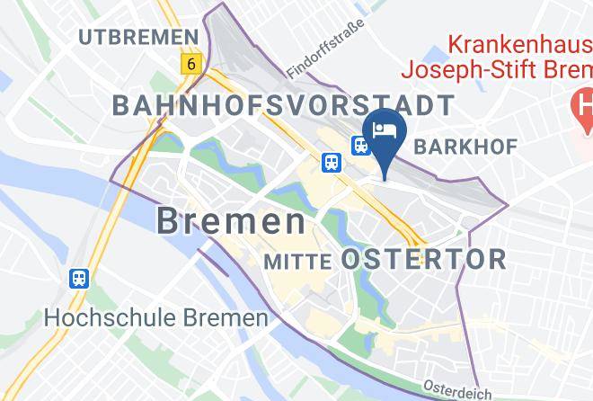 Stadt Bremen - City Hotel Bremen Maps