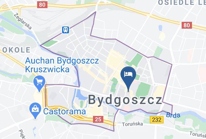 Bydgoszcz - City Hotel Maps