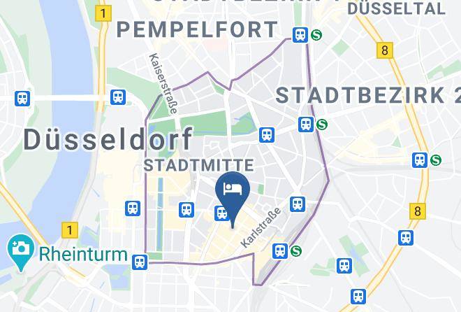 Dusseldorf - City Hotel Maps