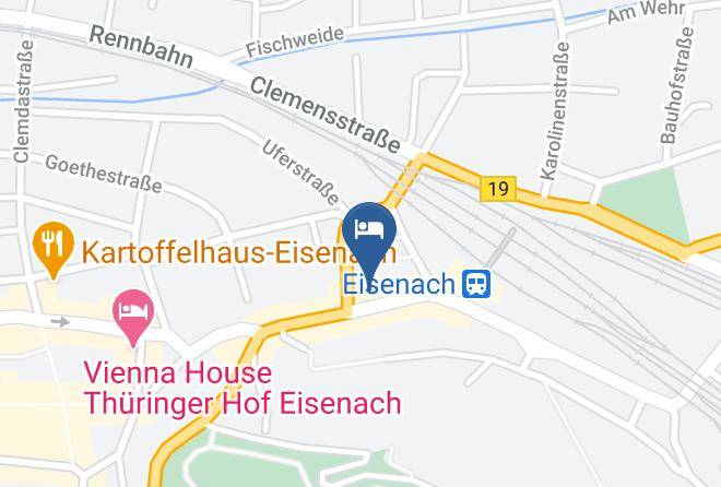 Eisenach - City Hotel Eisenach Maps