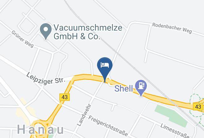 Main Kinzig Kreis - City Hotel Hanau Maps