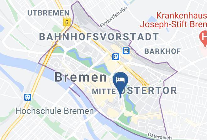 Stadt Bremen - City Hotel Hanseatic Bremen Maps