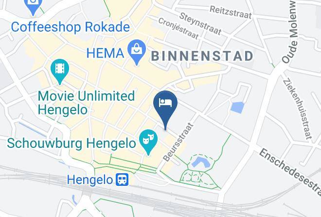 City Hotel Hengelo Map