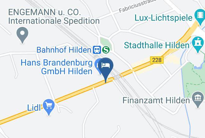 Mettmann - City Hotel Hilden Maps