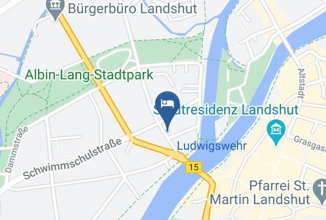 Landshut - City Hotel Isar Residenz Maps