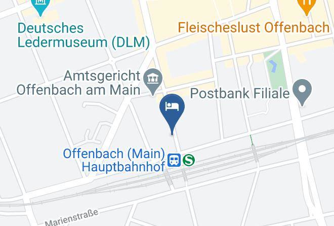 Offenbach Am Main - City Hotel Kaiserhof Maps
