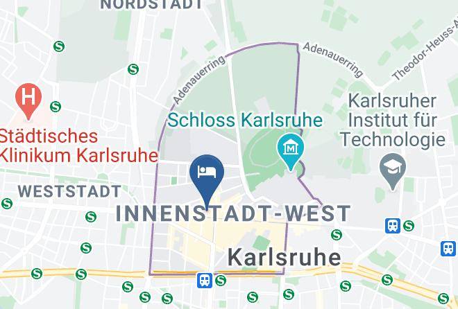 Karlsruhe - City Hotel Karlsruhe Maps