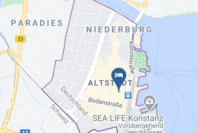 Constance - City Hotel Konstanz Maps