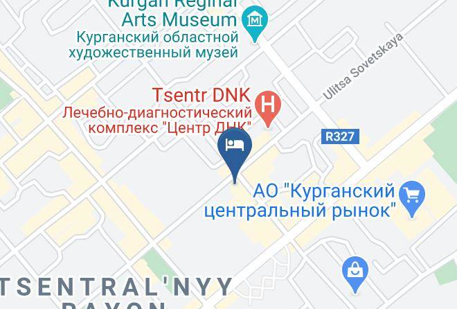 Kurgan - City Hotel Maps