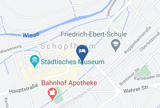 Lorrach - City Hotel Maps