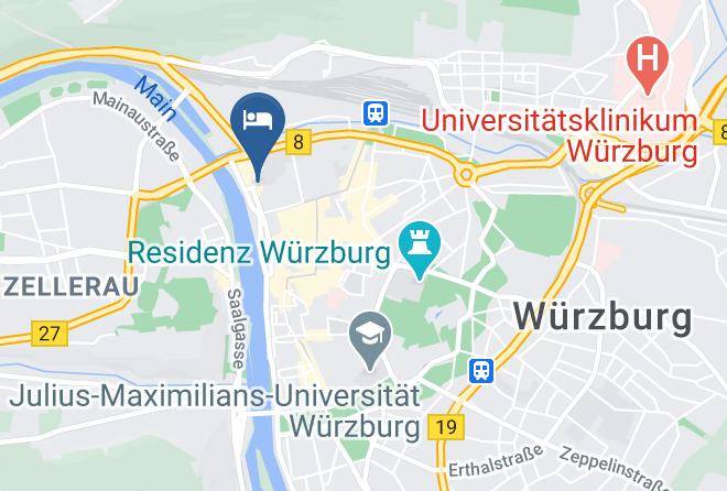 Wurzburg - City Hotel Meesenburg Maps