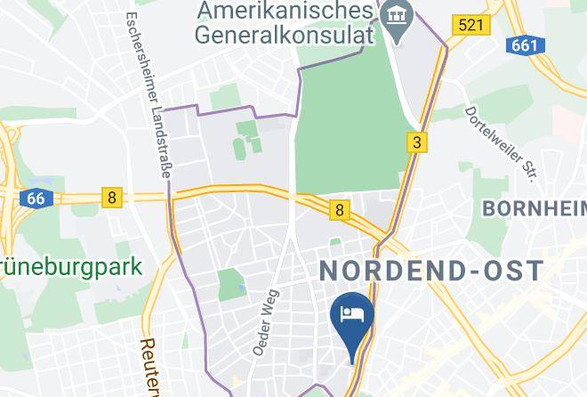 Frankfurt Am Main - City Hotel Mercator Frankfurt Maps