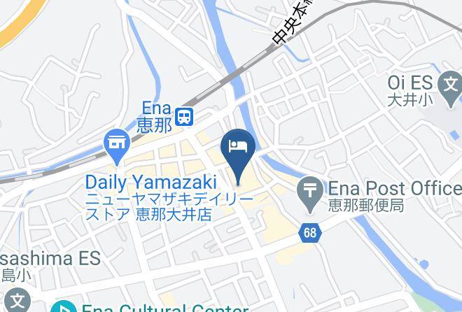 Ena City - City Hotel Michi Maps